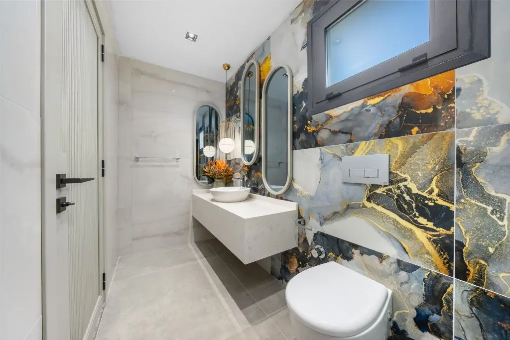 Fitted bathroom